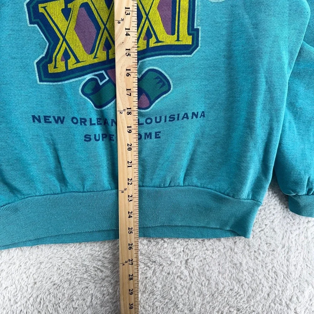 vtg 90s GREEN BAY PACKERS SUPER‎ BOWL XXXI CREWNECK SWEATSHIRT MEDIUM football
